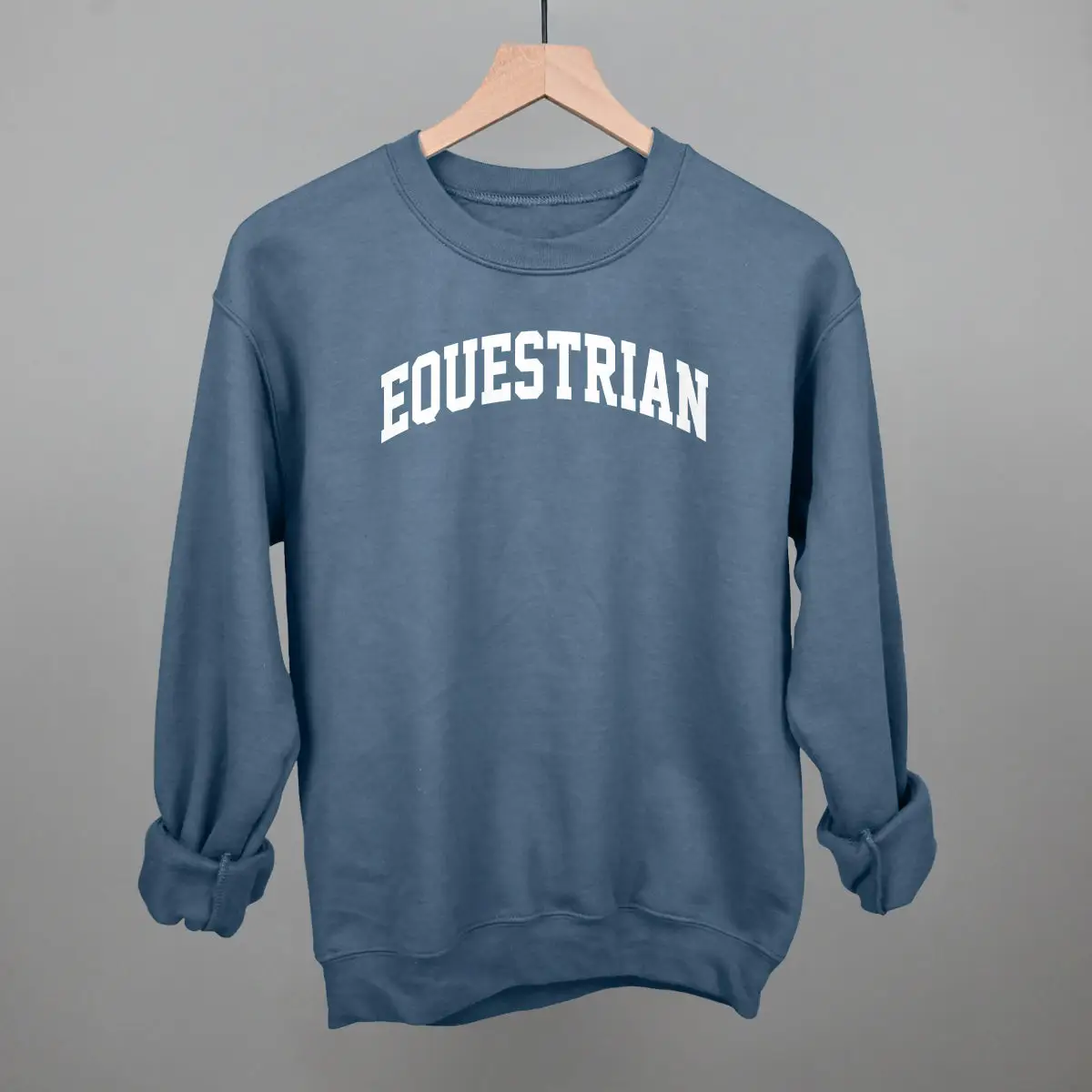 Equestrian Sport Sweatshirt Horse Riding Enthusiast Clothing Gift For Team Mom