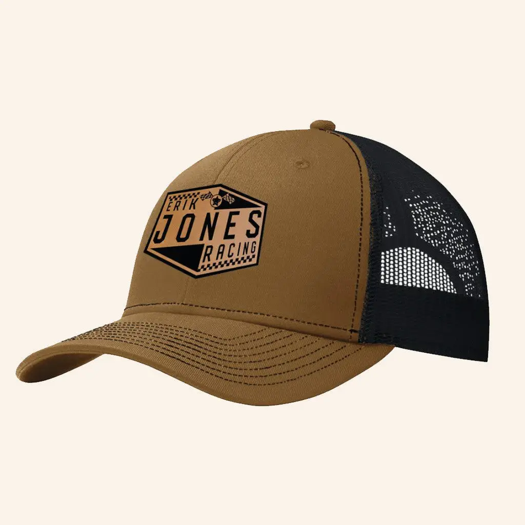 Erikjonesracing Merch Erik Jones Racing Trucker Hat Gifts For Racing Lovers -WearandDecor