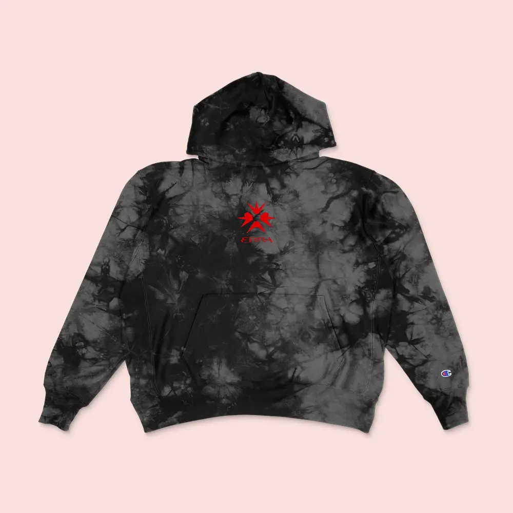Erra Merch Burst Logo Tie Dye Hoodie Erra Band Store Merch Best Gifts For Fans