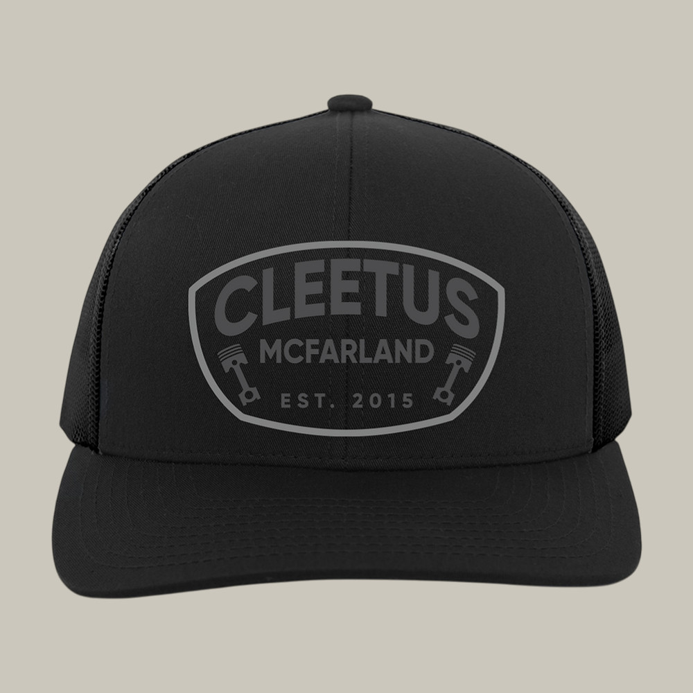 Est. Black Cleetus Hat Cleetus McFarland Merch Cool Gift For Enthusiast