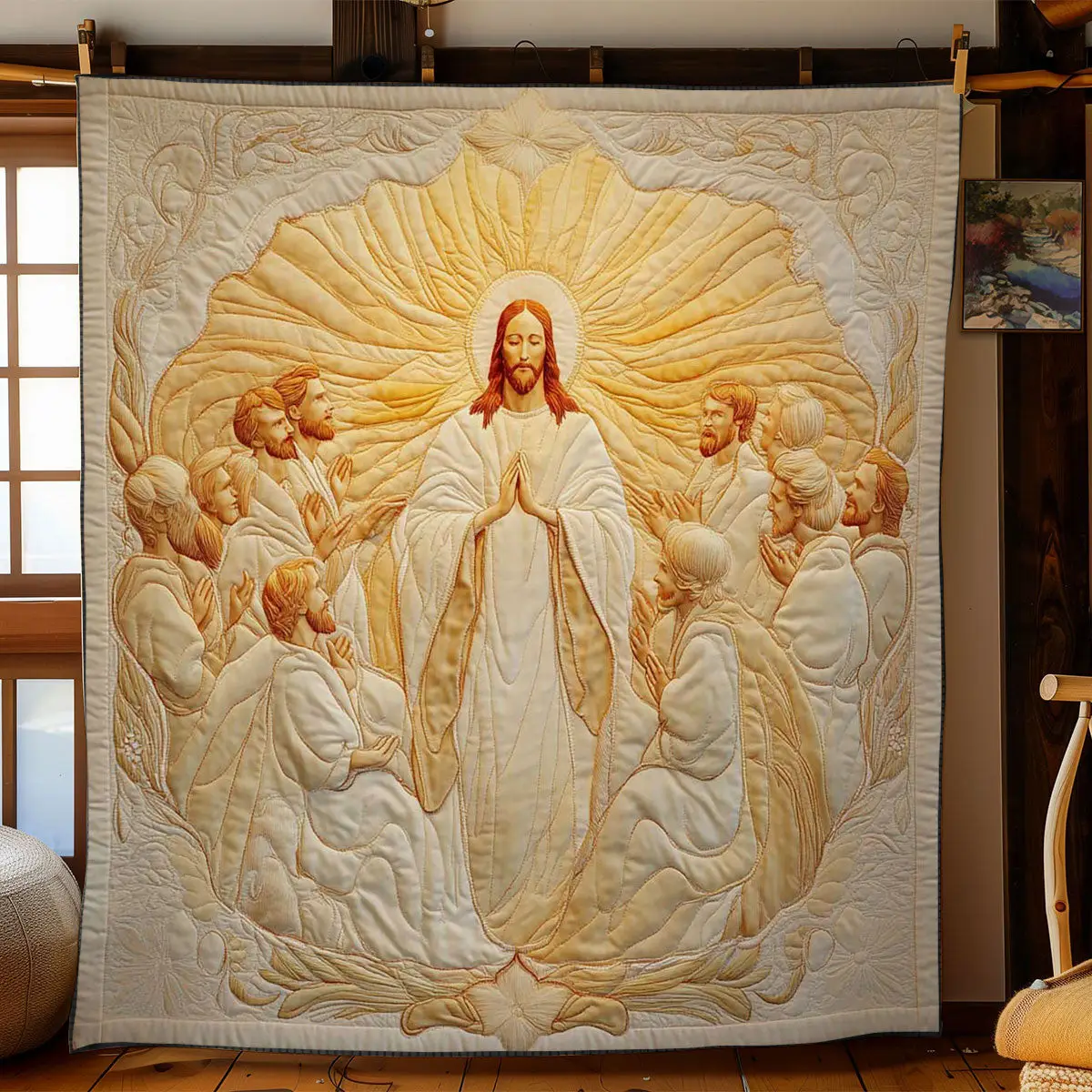 Eternal Christianity Quilt Perfect Quilt Blanket Gift for Family and Friends