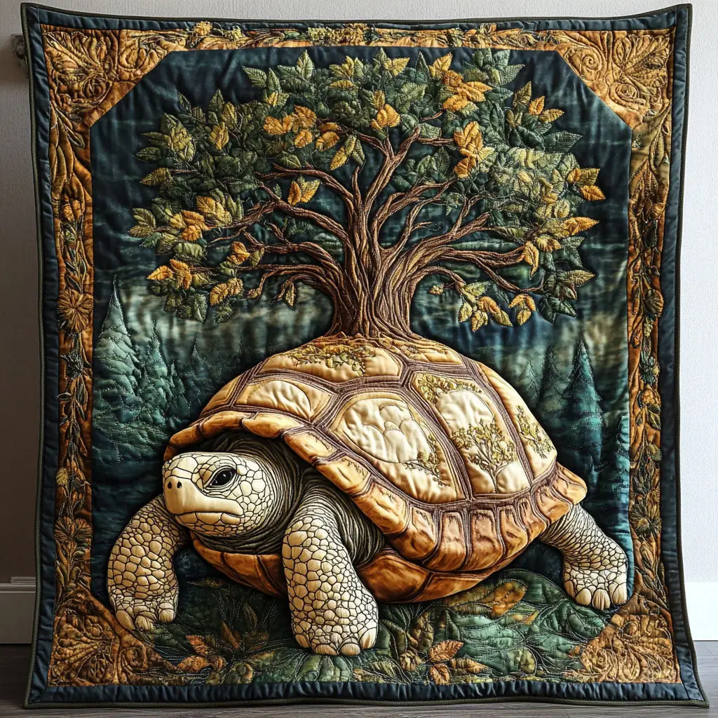 Eternal Life Quilt Comfortable Microfiber Quilt Blanket for Everyday Use