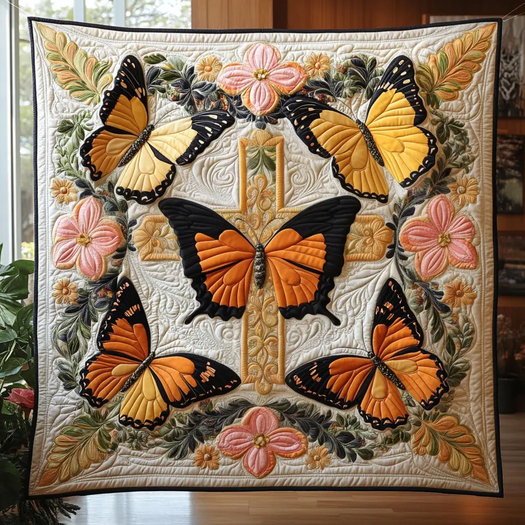 Eternal Spring Quilt Beautiful Printed Quilt Blanket for Home Aesthetics