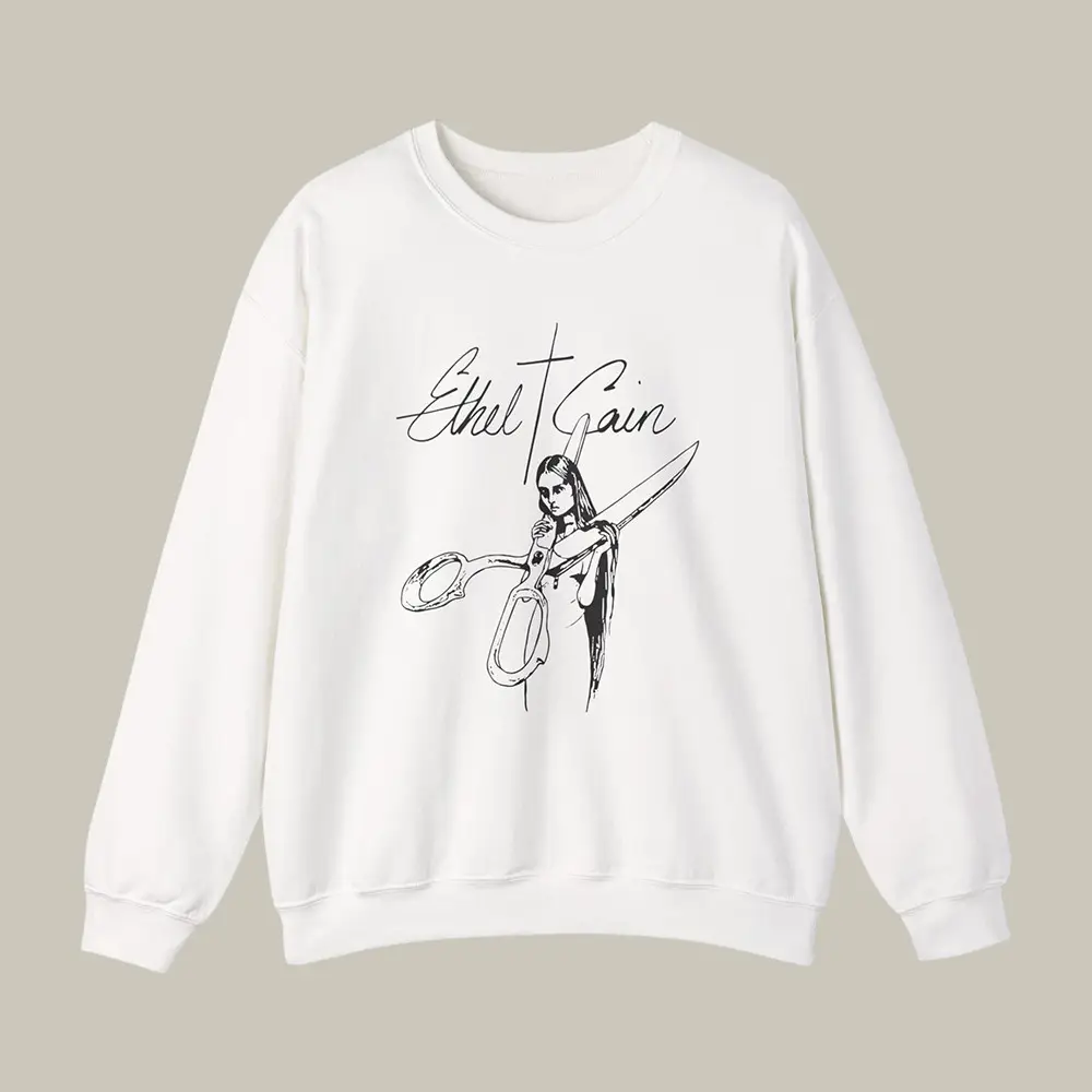 Ethel Cain Merch Preacher's Daughter Sweatshirt Ethel Cain Fan Apparel Music Lover Present Ethel Cain Merch Preacher's Daughter Sweatshirt Ethel Cain Fan Apparel Music Lover Present - Image 1
