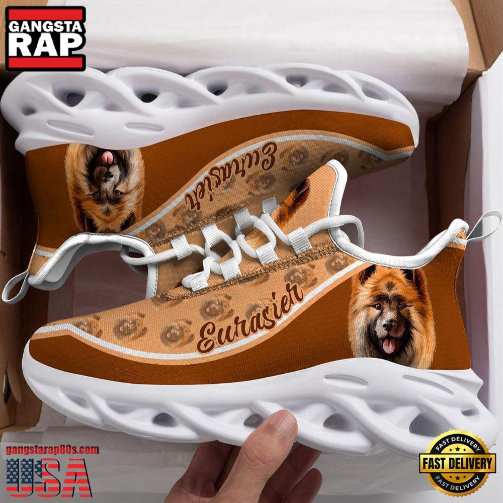 Eurasier Dogs Lover Air Max Shoes Air Cushion Sneakers, Running Sneakers