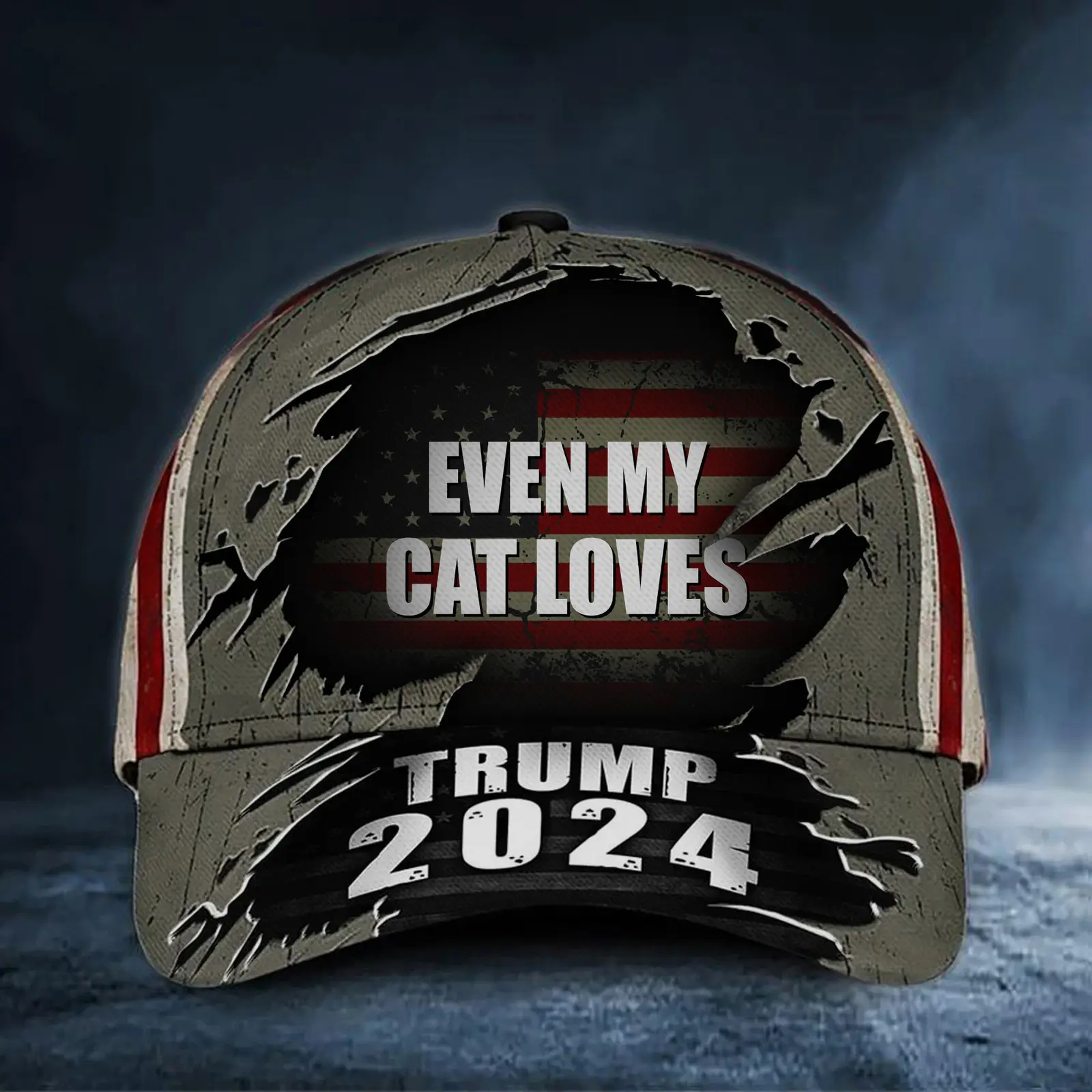 Even My Cat Loves Trump 2024 Hat Pro Trump Hat Gifts For MAGA Supporters