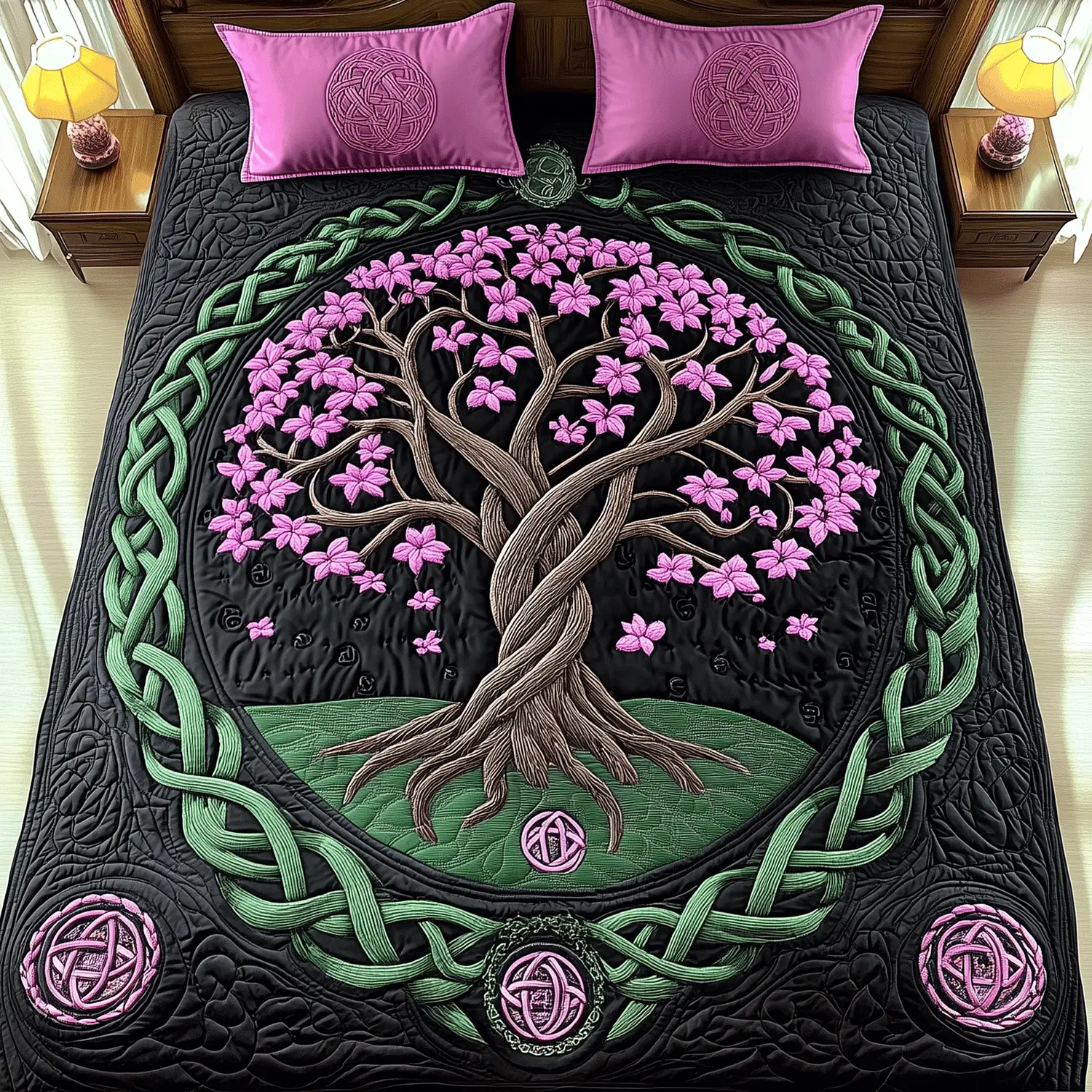 Everlasting Life Quilted Bedding Set Stylish Bedding Merch Gift for Home Lovers Everlasting Life Quilted Bedding Set Stylish Bedding Merch Gift for Home Lovers - Image 1