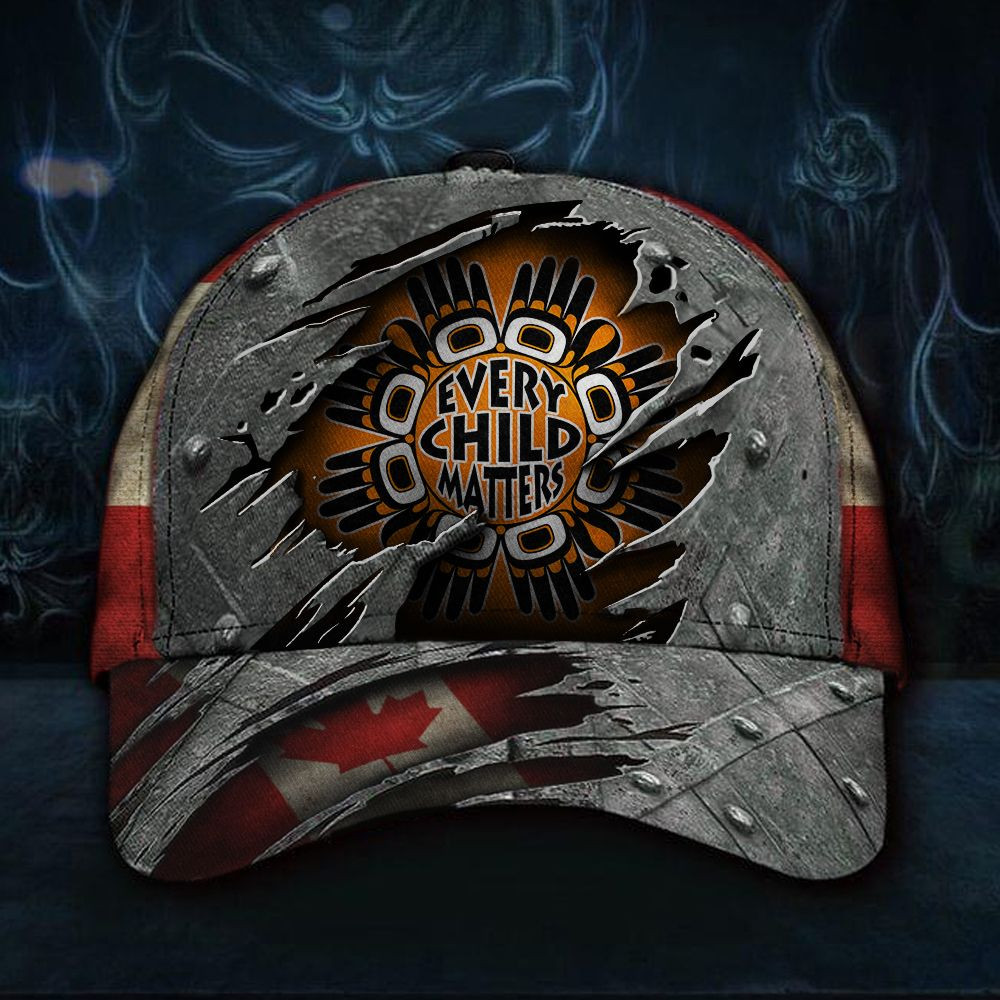 Every Child Matters Canada Cap Honor Orange Day 2021 Baseball Hat Merchandise Gift Every Child Matters Canada Cap Honor Orange Day 2021 Baseball Hat Merchandise Gift - Image 1