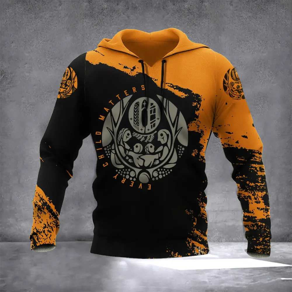 Every Child Matters Hoodie For Canadian Wear Orange Sept 30 Movement Merchandise Every Child Matters Hoodie For Canadian Wear Orange Sept 30 Movement Merchandise - Image 1