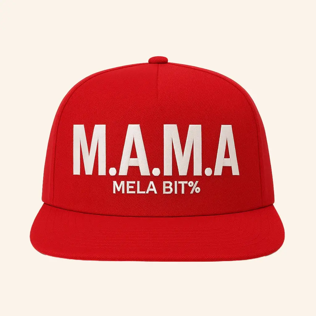 Everydaydays Merch MAMA Mela Bit Snapback Hat Good Christmas Gifts For Men - WearandDecor Everydaydays Merch MAMA Mela Bit Snapback Hat Good Christmas Gifts For Men - WearandDecor - Image 1