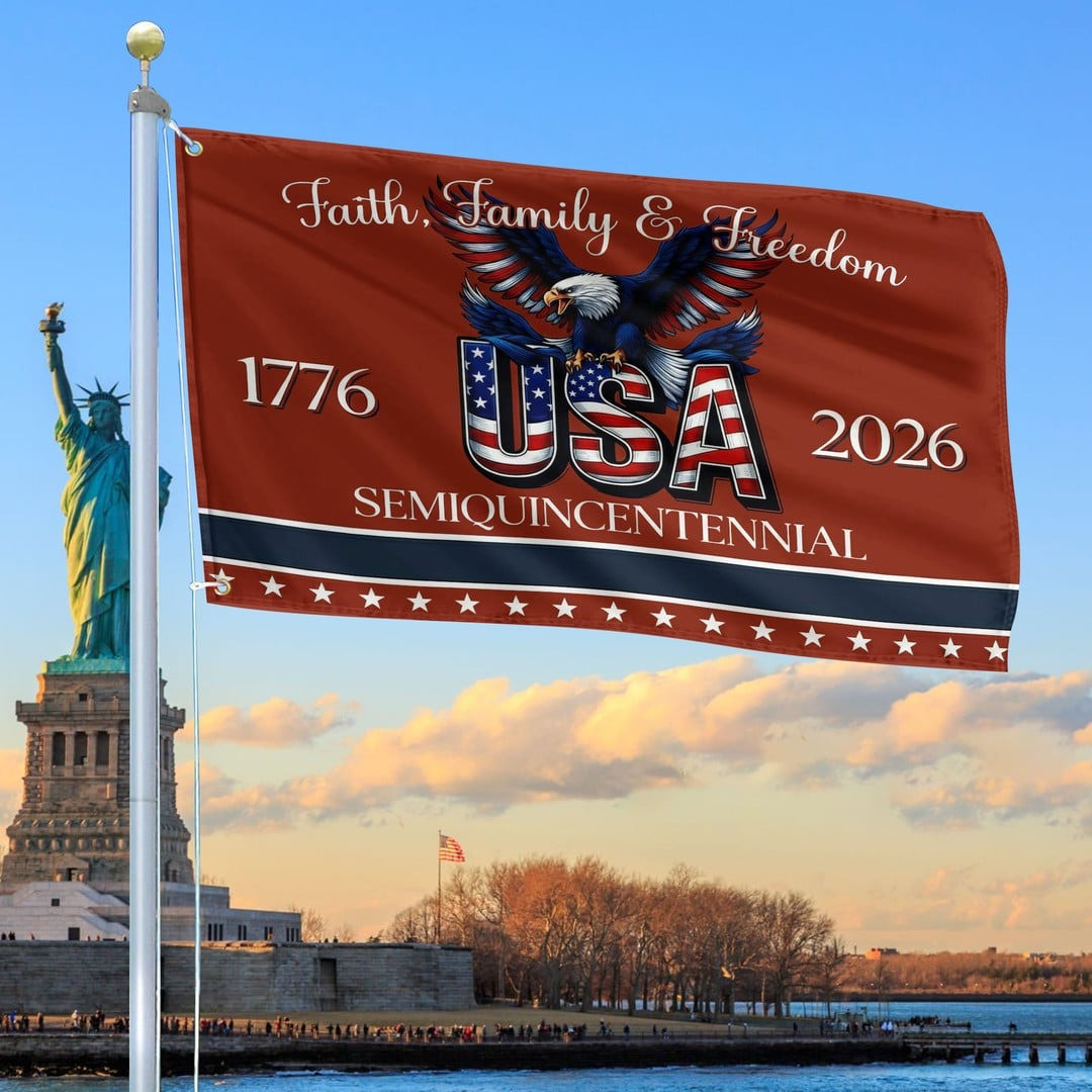 Faith Family Freedom 1776 2026 Flag America 250th Flag Best Gifts On Independence Day