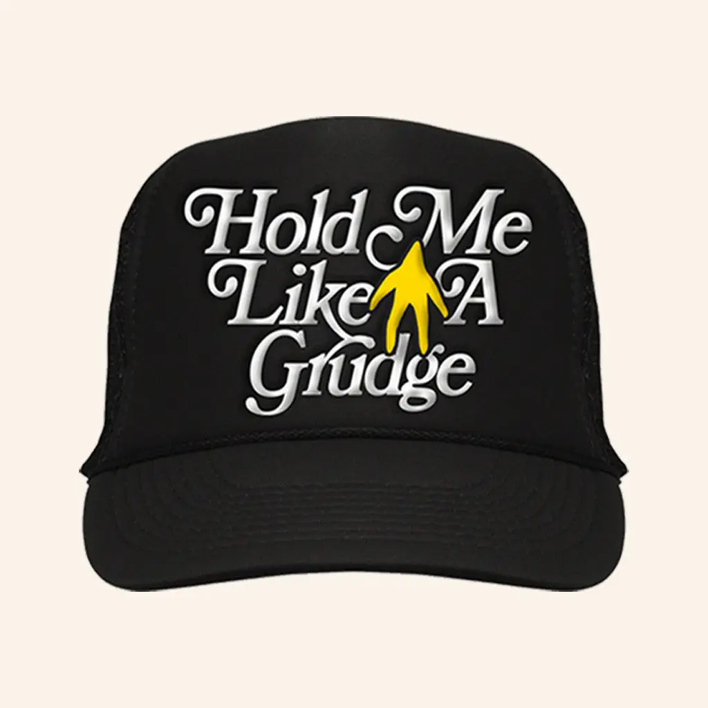 Fall Out Boy Merch Hold Me Like A Grudge Trucker Hat Best Gifts For Music Lovers -WearandDecor