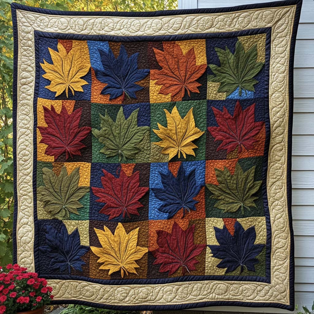 Fall Whisper Trail Quilted Blanket Autumn Blanket Throws Christmas Giving Ideas For Families Fall Whisper Trail Quilted Blanket Autumn Blanket Throws Christmas Giving Ideas For Families - Image 1