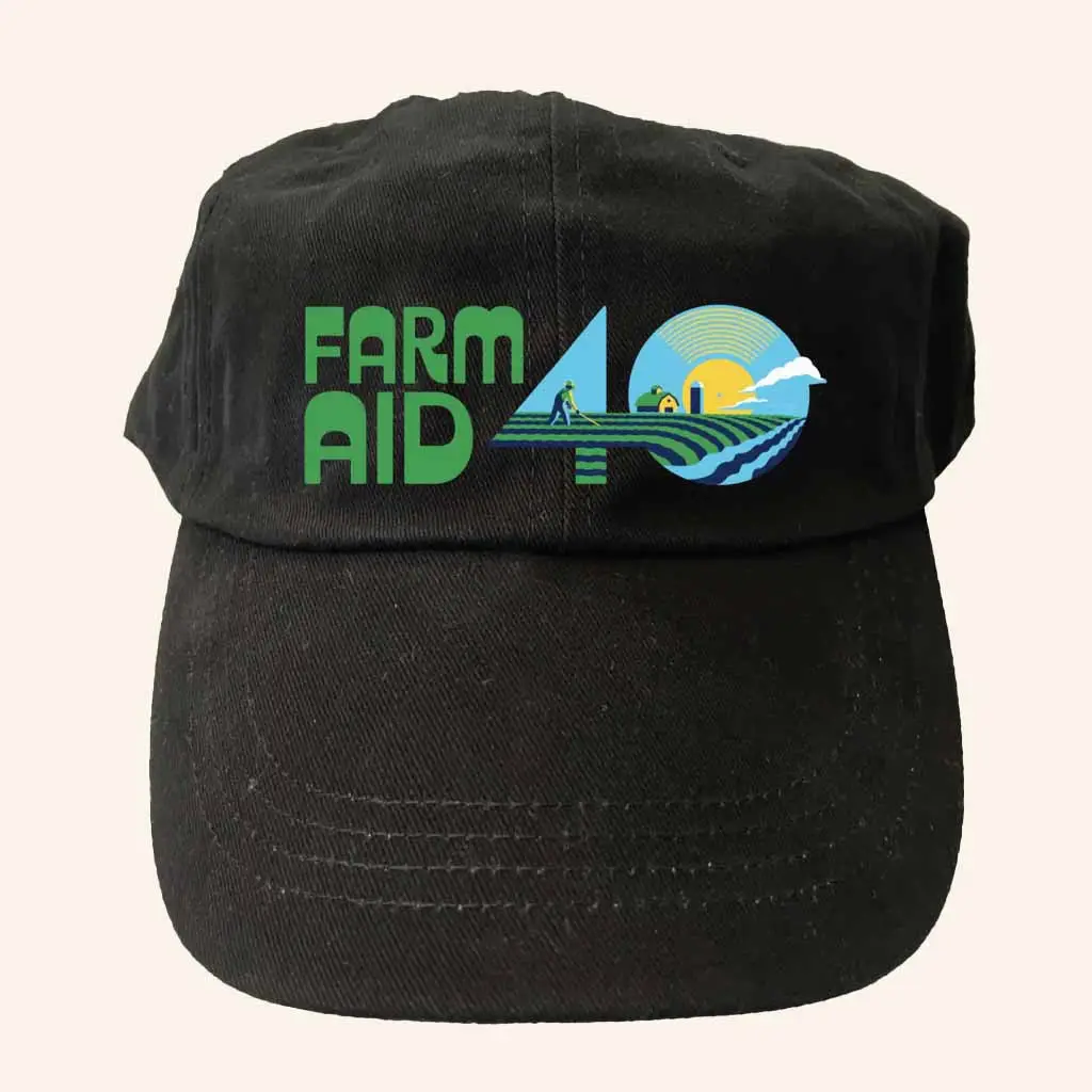 Farm Aid Merch Farm Aid 40 Festival Logo Hat Xmas Gifts For Dad -WearandDecor Farm Aid Merch Farm Aid 40 Festival Logo Hat Xmas Gifts For Dad -WearandDecor - Image 1