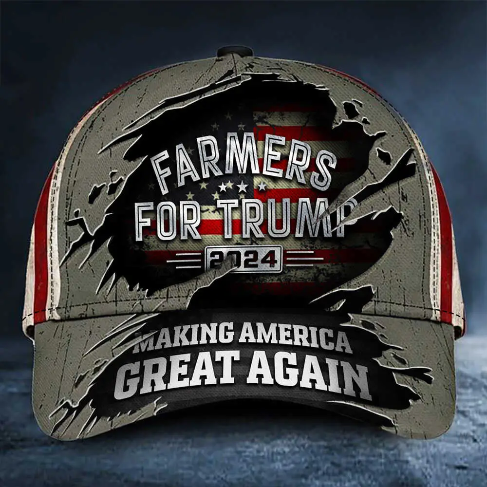 Farmers For Trump 2024 Hat Making America Great Again Trump Hat MAGA Merch Gifts For Farmers