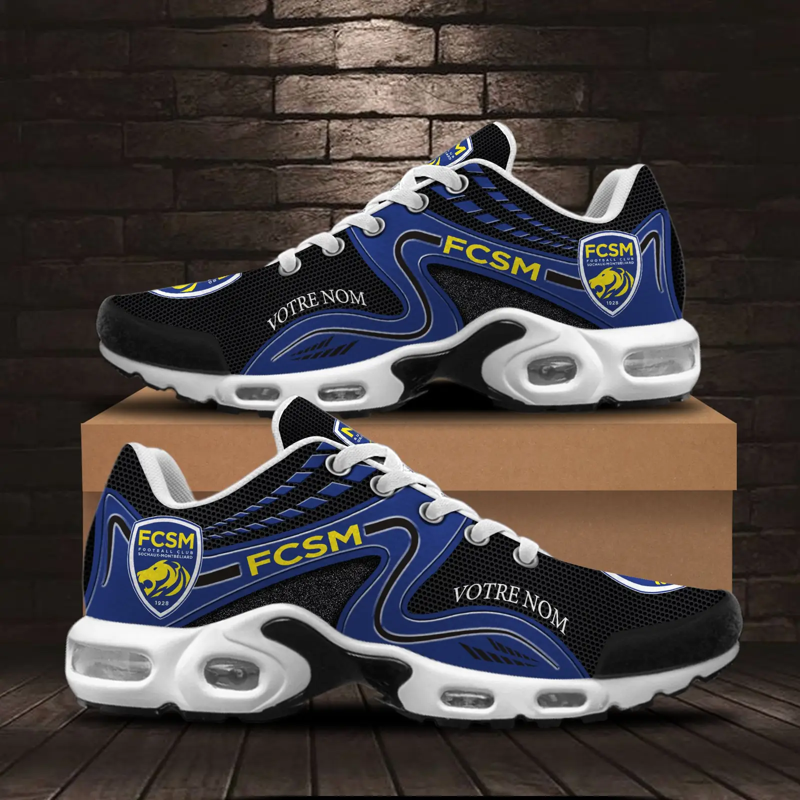 FC Sochaux-Montbeliard Air Max Plus Shoes Sneakers For Men And Women FC Sochaux-Montbeliard Air Max Plus Shoes Sneakers For Men And Women - Image 1