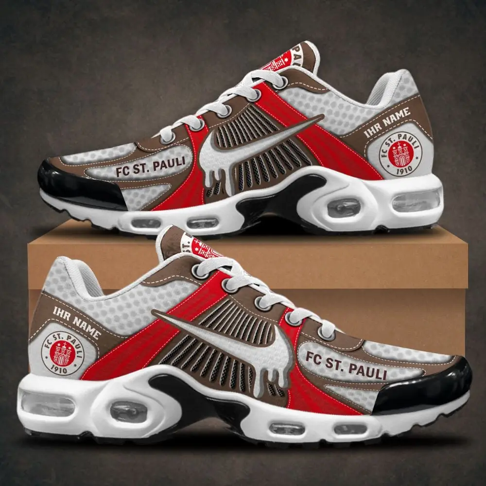FC St. Pauli??Air Max Plus Shoes Sneakers For Men And Women FC St. Pauli??Air Max Plus Shoes Sneakers For Men And Women - Image 1