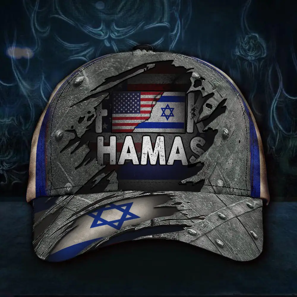 Fck Hamas Hat Israeli American Flag Hat I Stand With Israel Merchandise Fck Hamas Hat Israeli American Flag Hat I Stand With Israel Merchandise - Image 1