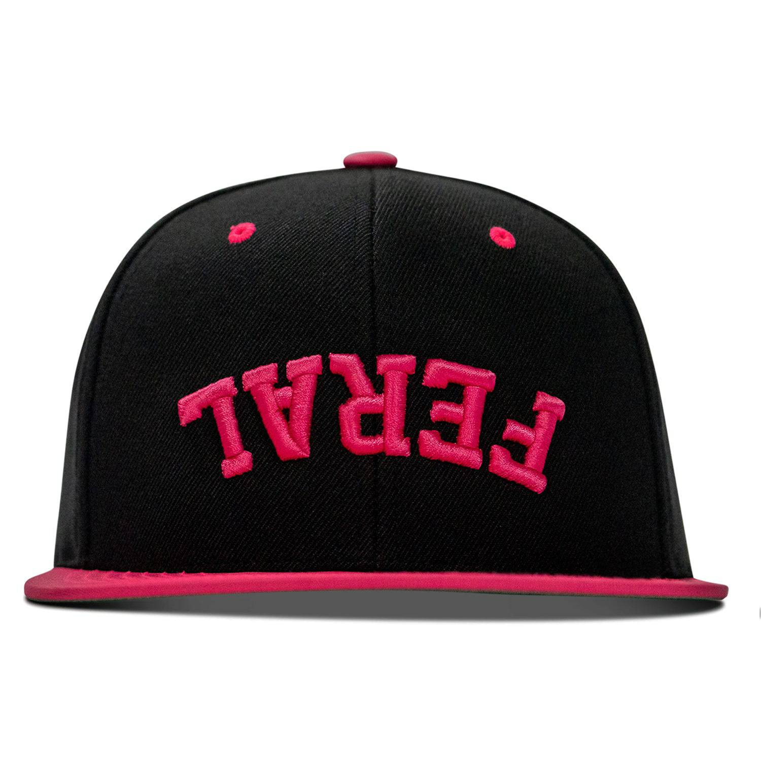 FERAL Backwards Snapback Hat Streetwear Cap Presents For Boyfriend FERAL Backwards Snapback Hat Streetwear Cap Presents For Boyfriend - Image 1