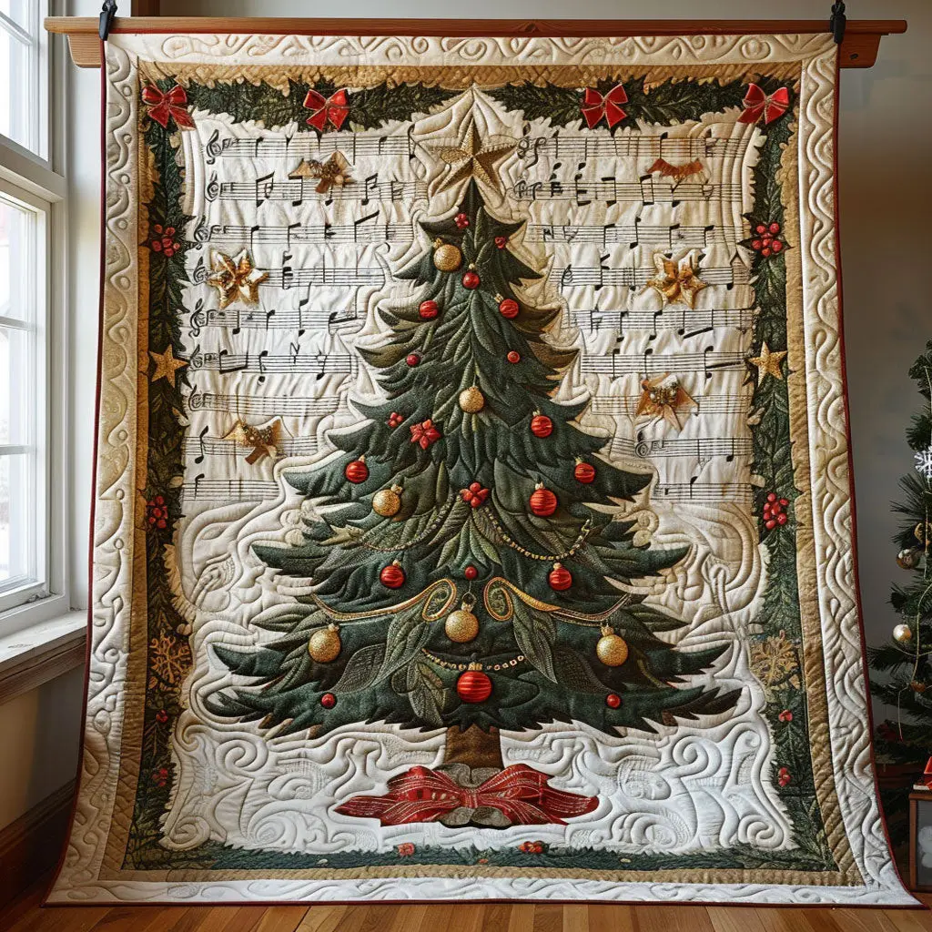 Festive Spirit Quilt Ultra-Soft Quilt Blanket for Hotel-Like Experience