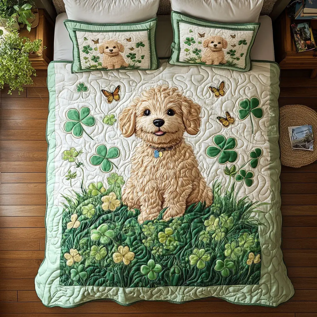 Fields Of Joy Quilted Bedding Set Bedding Ideas St Patrick's Day Gifts For Boyfriend