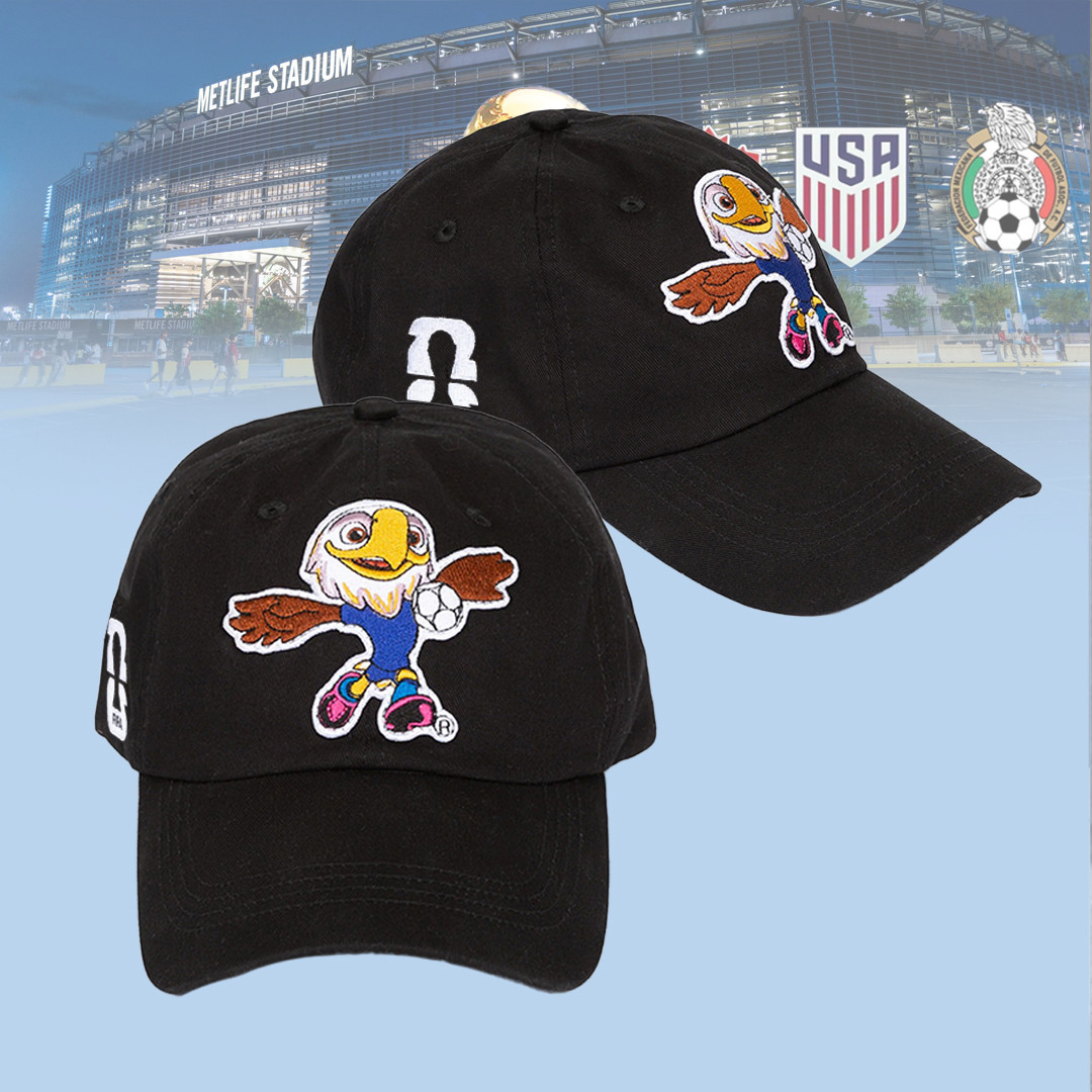 FIFA World Cup 2026 Dad Hat USA Mascot Ball Cap Gift Ideas For Dad