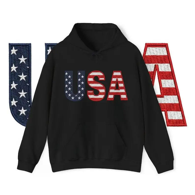 FIFA World Cup 2026 Hoodie USA Soccer Flag Clothes Gift For Sports Lovers