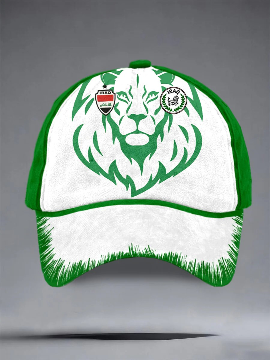 FIFA World Cup 2026 Iraq Hat Iraq National Team WC2026 Baseball Cap Football Gifts Iraqi