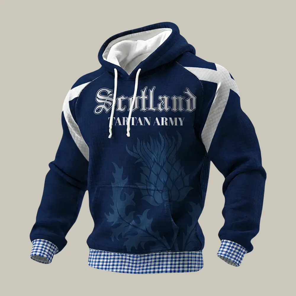 FIFA World Cup 2026 Scotland Hoodie Tartan Army Soccer Apparel Gift For Huge Fans