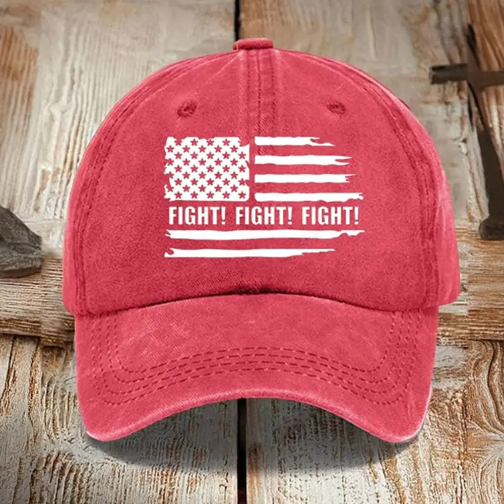 FIGHT FIGHT FIGHT Trump 2024 Hat Donald Trump For President Patriot Hat Gifts For Stepdad