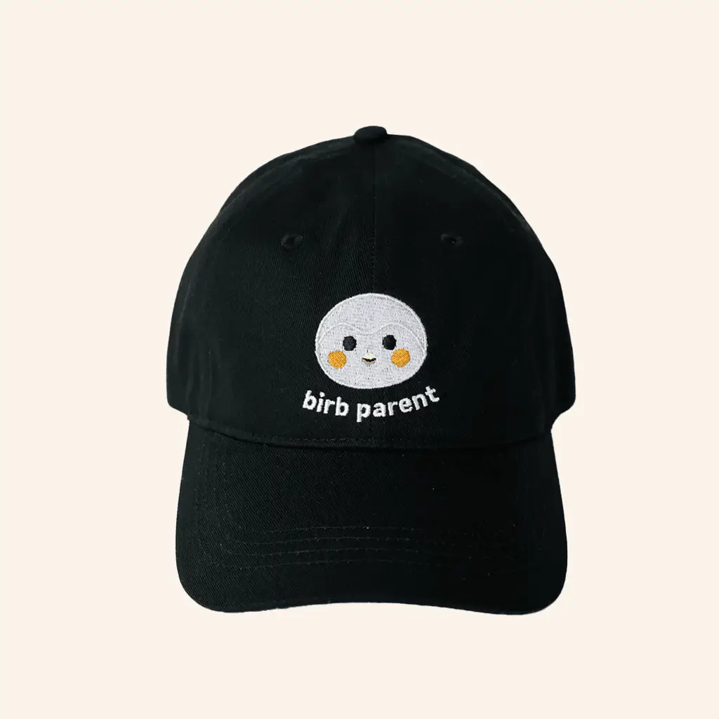 Finch Merch Birb Parent Embroidered Baseball Cap Gifts For Girlfriends -WearandDecor