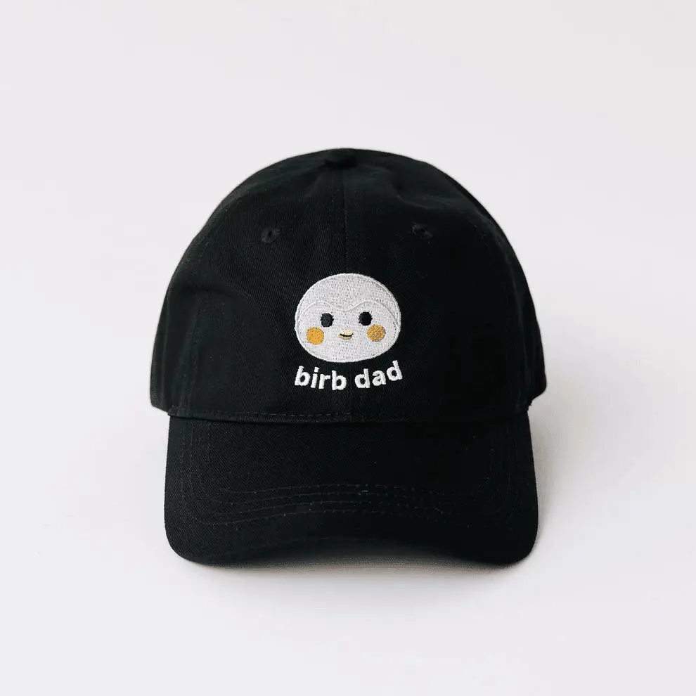 Finch Merch Finch Care Hat Birb Dad Embroidered Baseball Hat Father's Day Gifts -WearandDecor