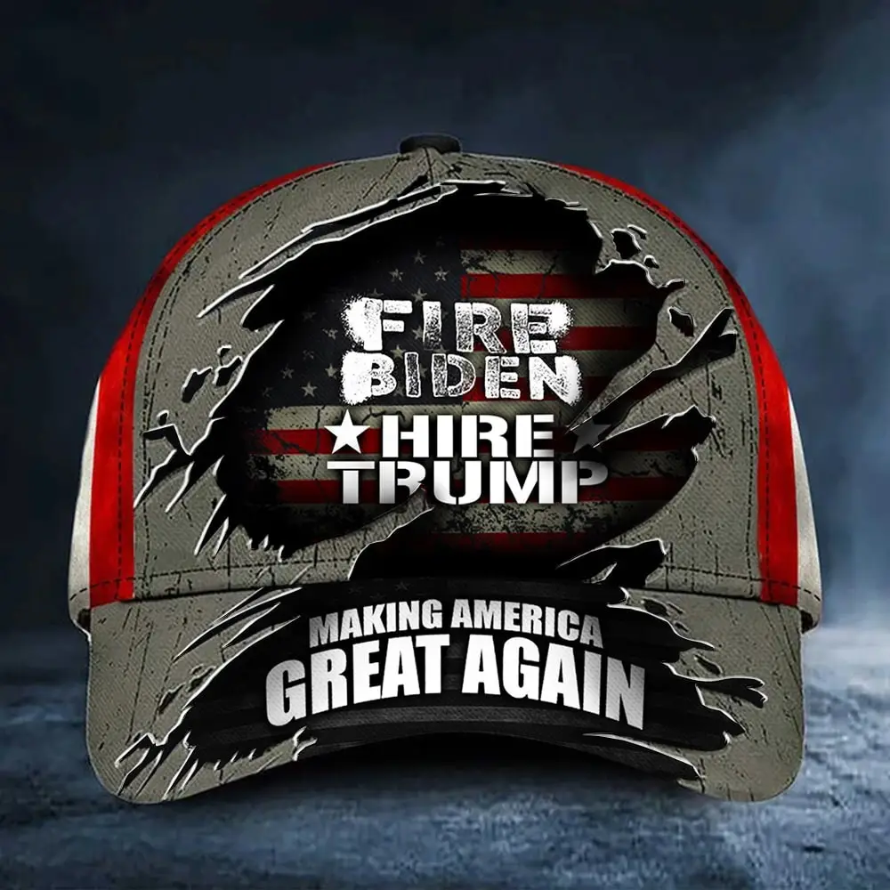 Fire Biden Hire Trump Hat Making America Great Again Trump 2024 Hat Gifts For MAGA Supporters