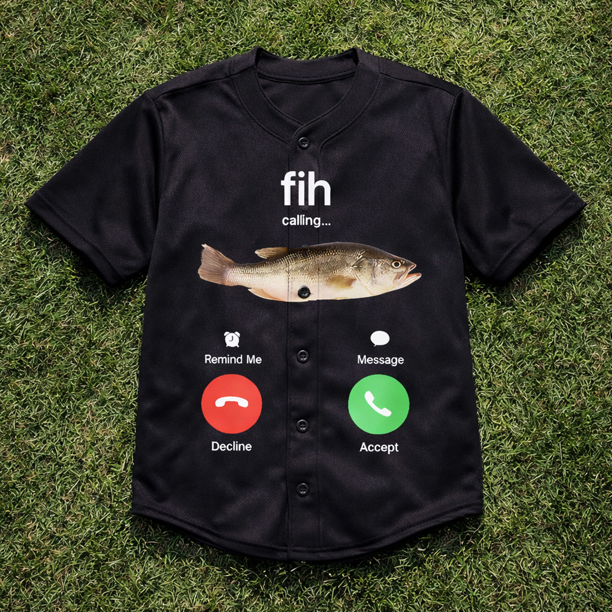 Fish Calling Baseball Jersey Shirt Funny Fishing Shirt Fisherman Fan Gear Funny Fishing Tee Best Gift For Anglers