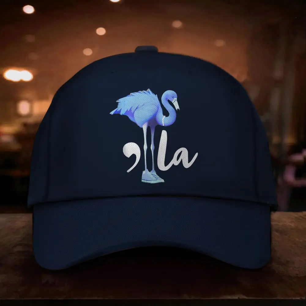 Flamingo Chucks And Pearls Comma La Hat Kamala Harris 2024 Hat For Supporters