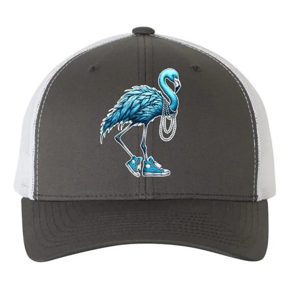 Flamingo Chucks And Pearls Hat Kamala Harris 2024 La Hat Madam President Cap
