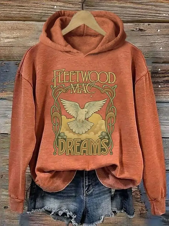 Fleetwood Mac Dreams Hoodie Women's Fleetwood Mac Apparel Best Gifts For Rock Fans Fleetwood Mac Dreams Hoodie Women's Fleetwood Mac Apparel Best Gifts For Rock Fans - Image 1