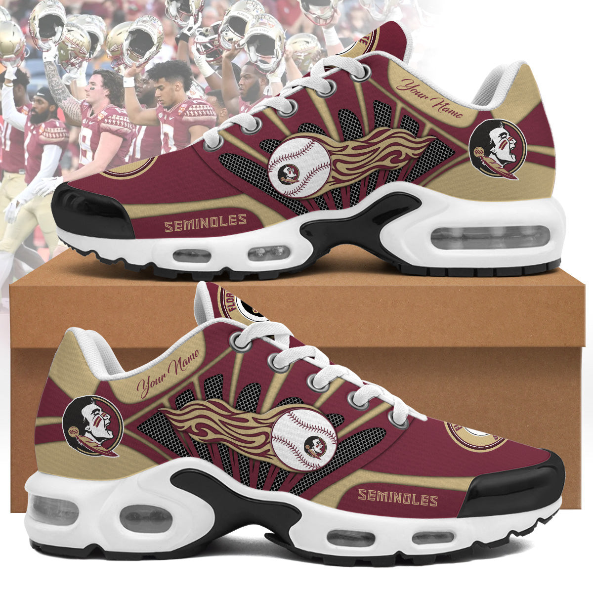 Florida State Seminoles Sport Shoes Florida State Seminoles Sport Shoes - Image 1