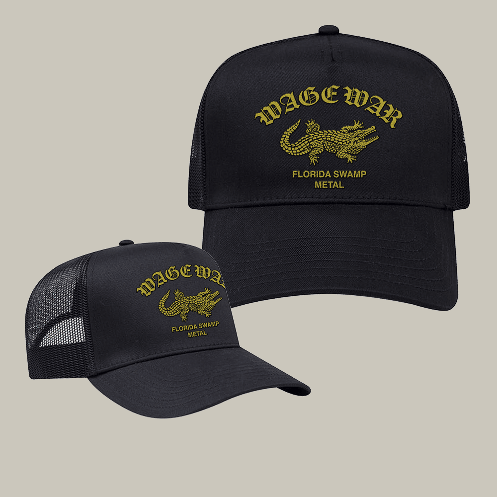Florida Swamp Metal Wage War Trucker Hat Metalcore Music Wage War Merch Gift Idea