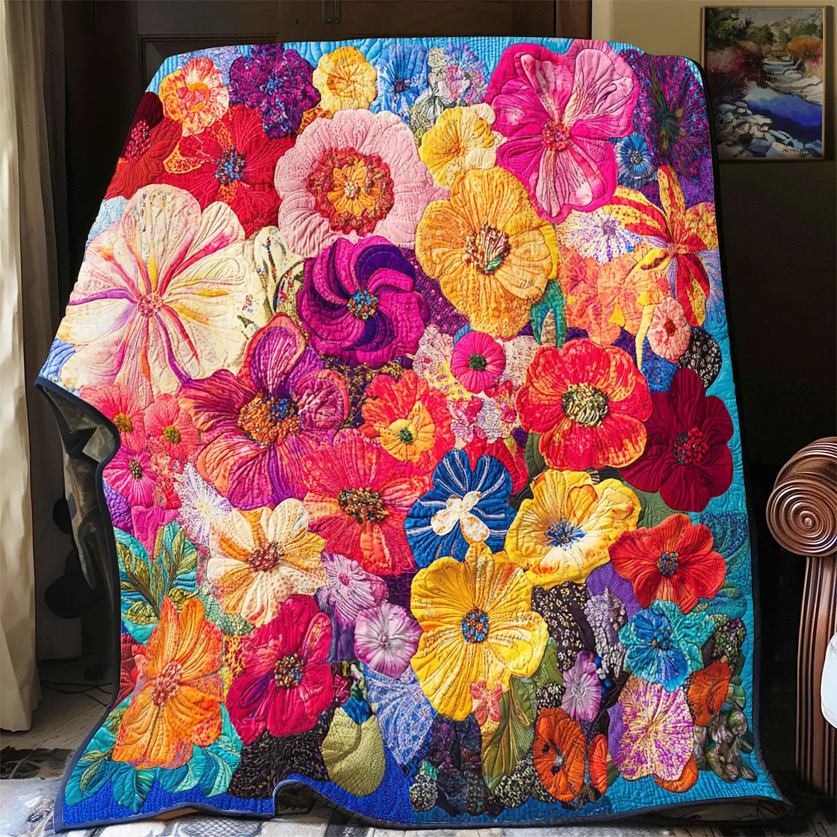 Flower Quilt Blankets Best Throw Blanket Thoughtful Mother's Day Gifts