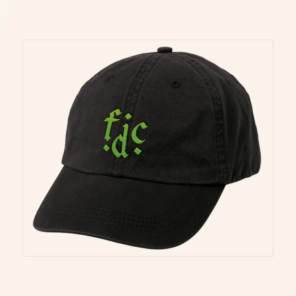 Fontaines DC Merch FDC Monogram Embroidered Hat Dad Christmas Gifts -WearandDecor