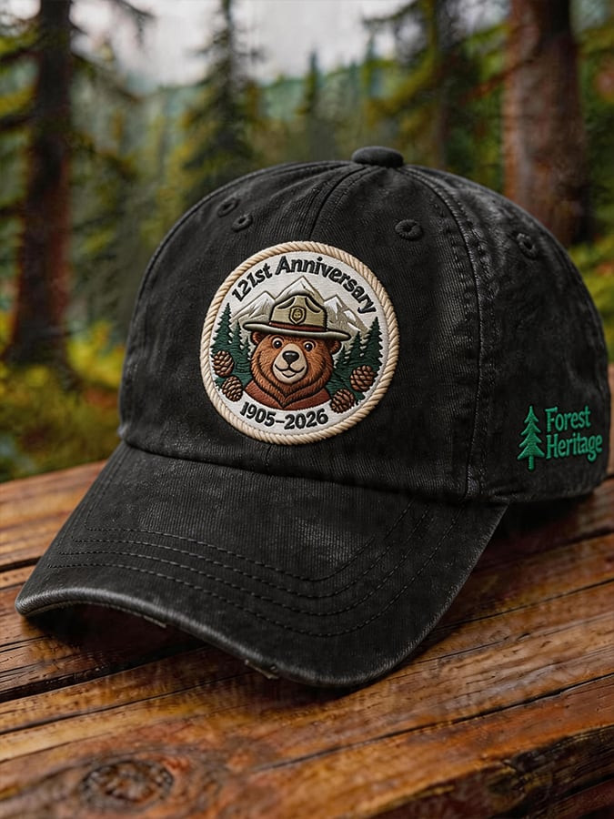 Forest Heritage 121st Anniversary 1905 2026 Hat Protect Our National Parks Cap Gift For Him Forest Heritage 121st Anniversary 1905 2026 Hat Protect Our National Parks Cap Gift For Him - Image 1