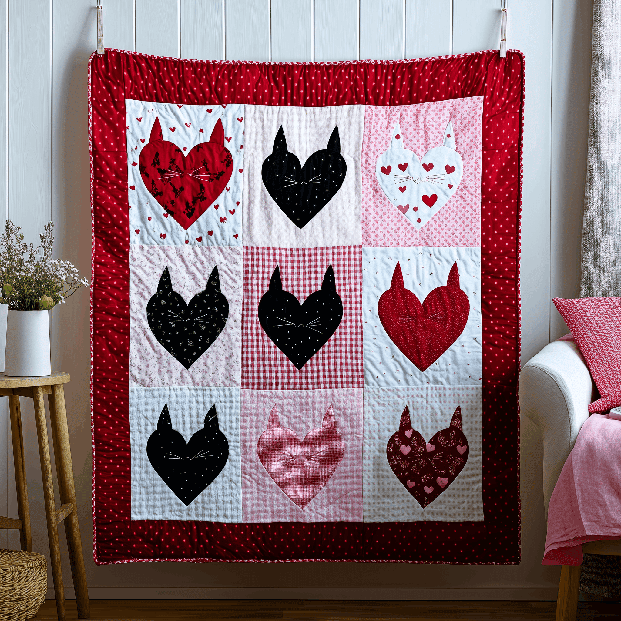 Forever Yours Quilted Blanket Cozy Living Decor Best Valentines Gifts Idea For Her
