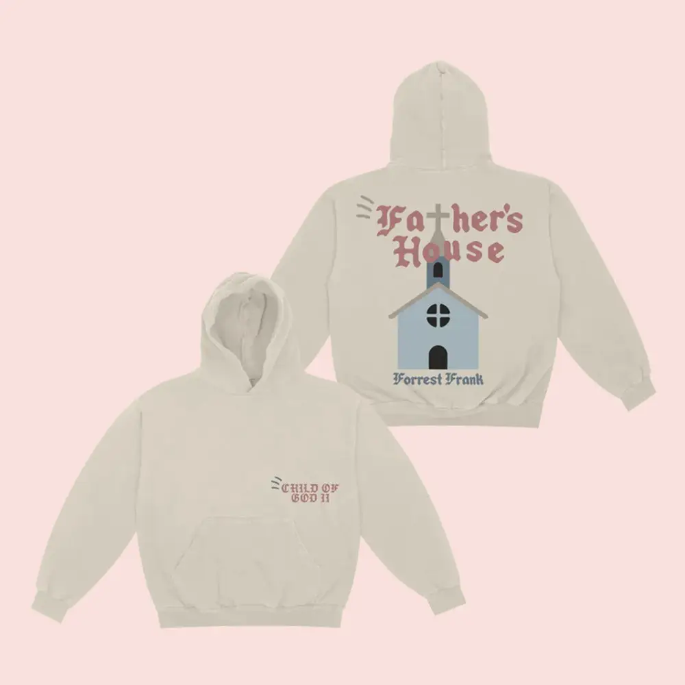 Forrest Frank Merch Child Of God 2 Hoodie Father's House Forrest Frank Tour Merch