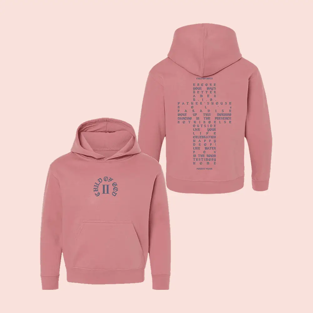Forrest Frank Merch Child Of God II Tracklist Hoodie Child Of God Hoodie Religious Gifts