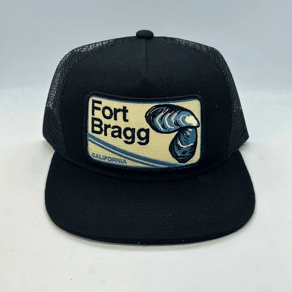 Fort Bragg Embroidered Trucker Hat Carolina Gift Idea for Husband Military Style -WearandDecor