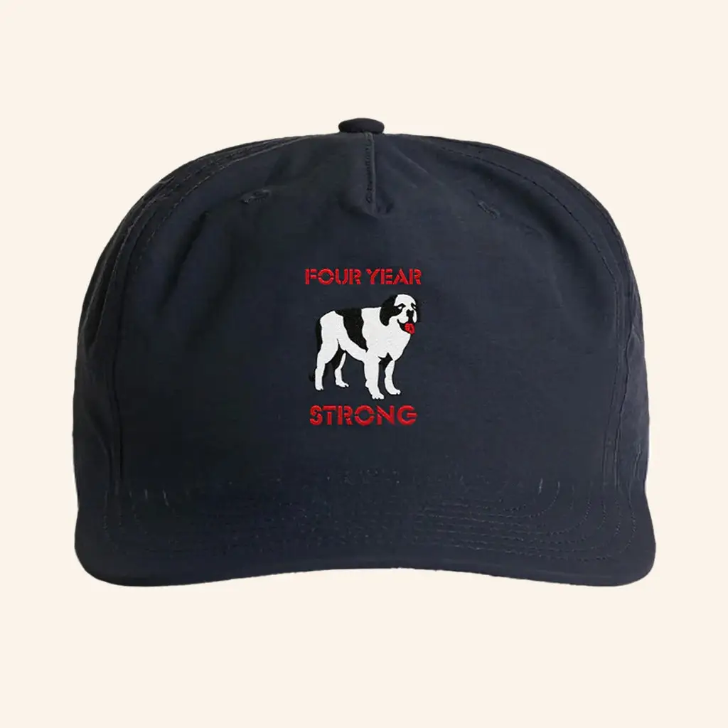 Four Year Strong Merch Dog Embroidered Hat Christmas Present Ideas For Boyfriend - Wear&Decor