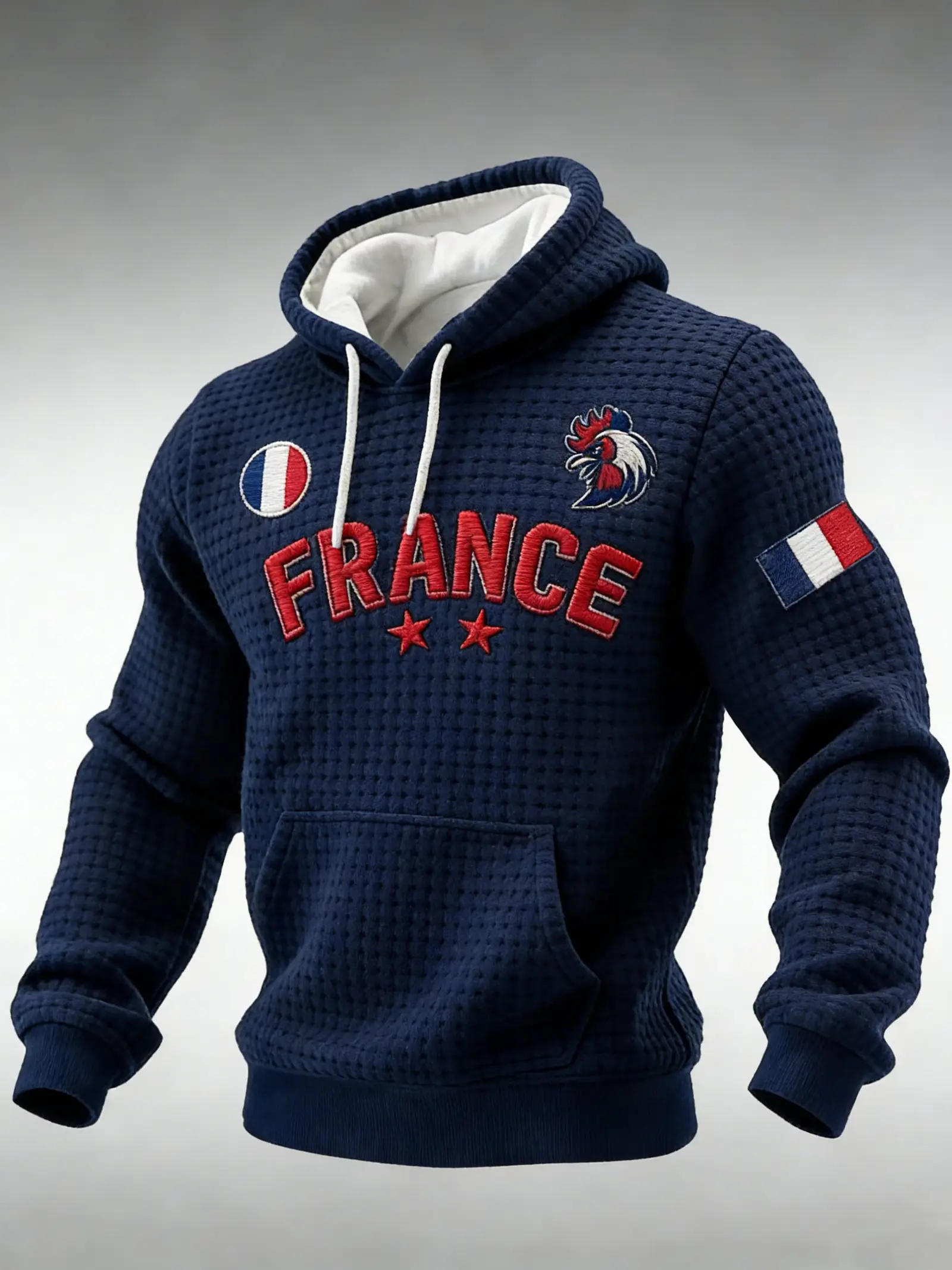 France 2026 World Cup Hoodie Men's Game Day Outfits Gifts For Football Enthusiast