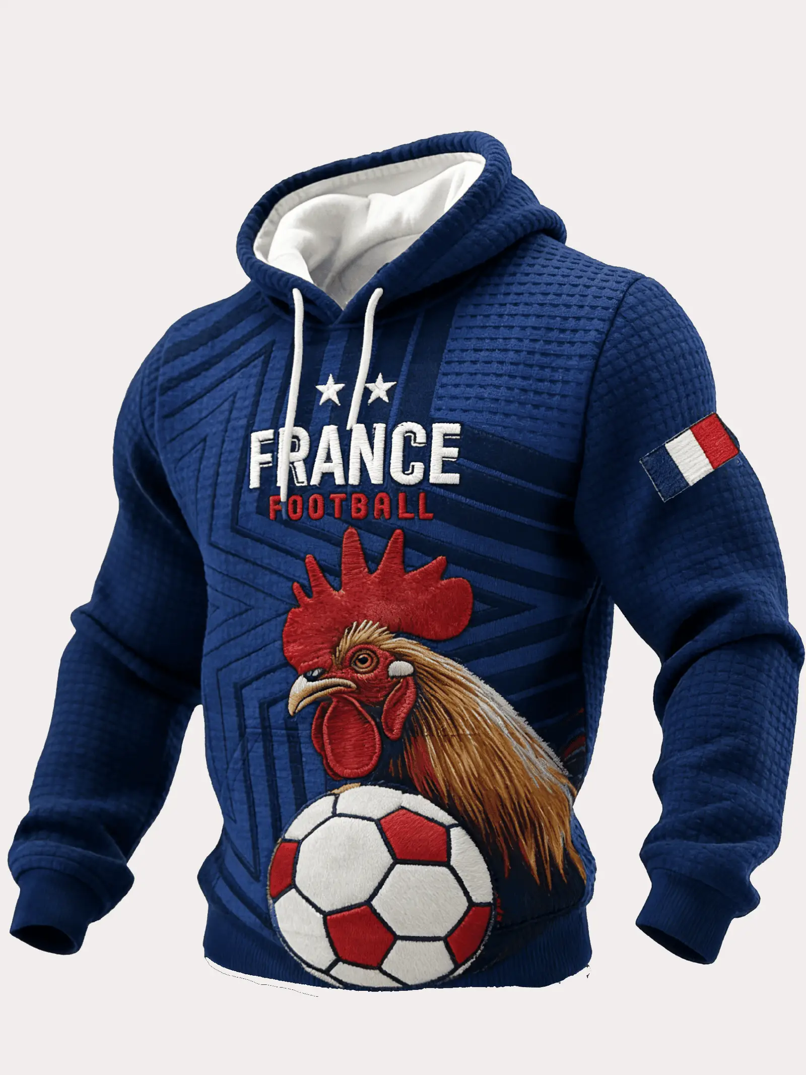 France 2026 World Cup Merch Rooster Soccer Hoodie Best Gifts For Team France Supporters France 2026 World Cup Merch Rooster Soccer Hoodie Best Gifts For Team France Supporters - Image 1