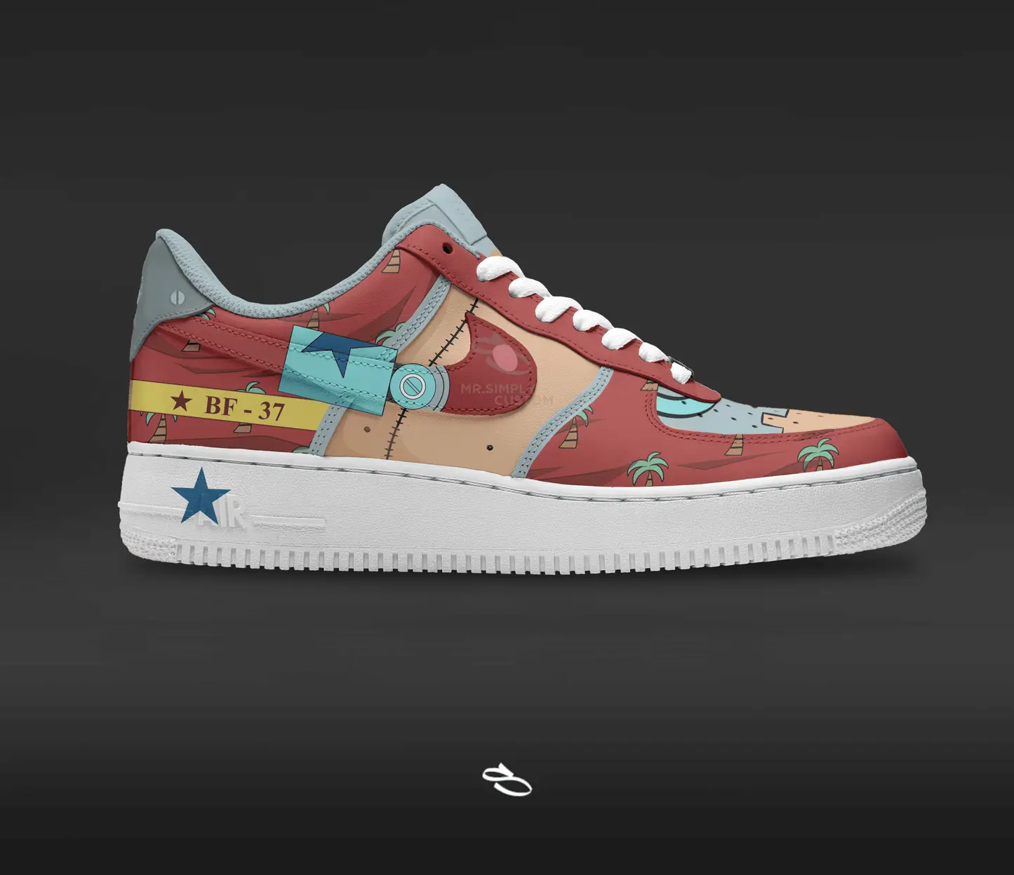 Frankie One Piece Air Force 1